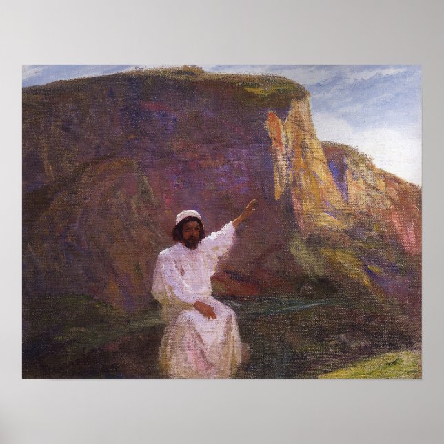 Affiche Polenov - Palestine, Sermon Sur Le Mont (Devant)