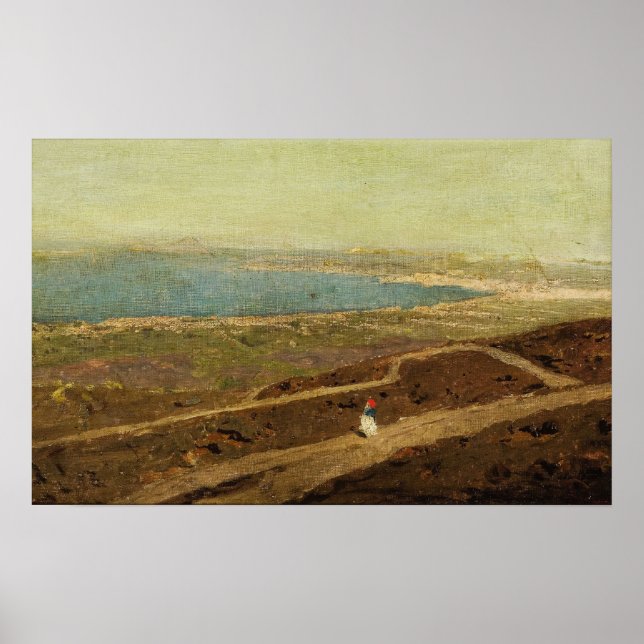 Affiche Polenov - Se promener le long de la côte (Devant)
