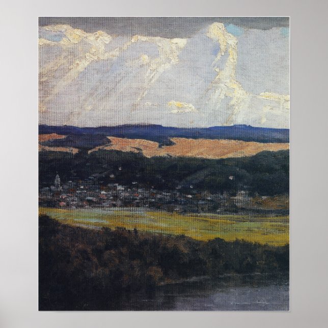 Affiche Polenov - Tarusa De La Haute Banque De L'Oka (Devant)