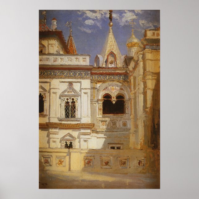 Affiche Polenov - Teremnoj Dvorec (Devant)