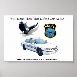Affiche Police de Département de la Défense
