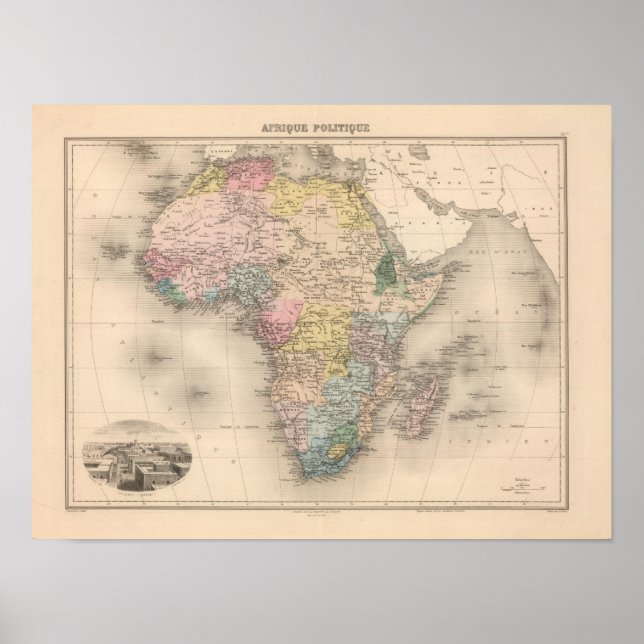 Affiche Politique africaine (Devant)