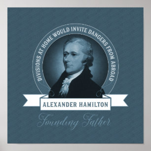 Affiche Politique et politique étrangère d'Alexander Hamil