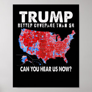 Affiche Politique Trump Meilleure couverture que 5g Pouvez