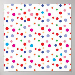 Affiche Polka dot