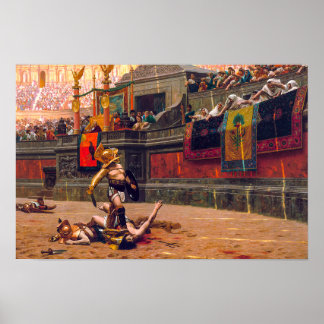 Affiche Pollice Verso | Jean-Léon Gérôme |
