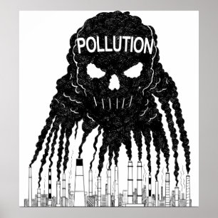 Affiche Pollution