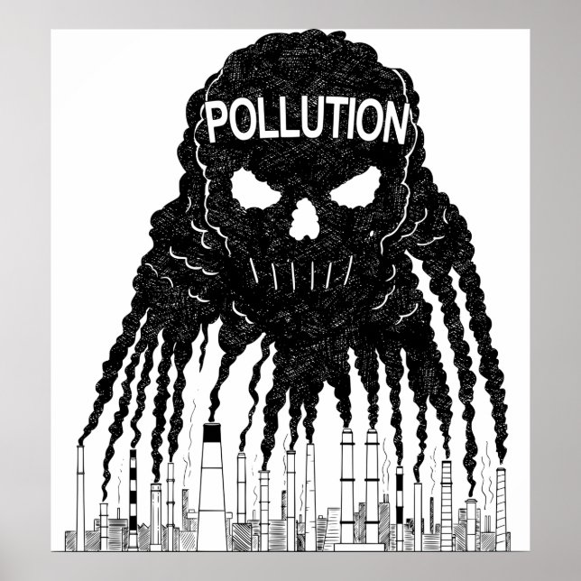 Affiche Pollution (Devant)