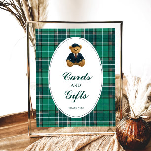 Affiche Polo Luxury Teddy Bear Baby showers Cartes et Cade