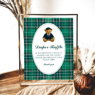 Affiche Polo Teddy Bear Diaper Raffin