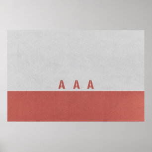 Affiche Pologne