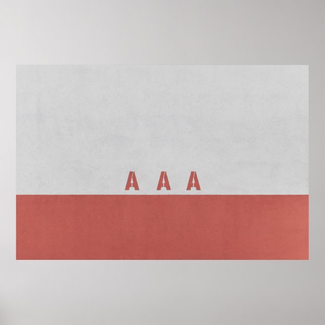 Affiche Pologne (Devant)