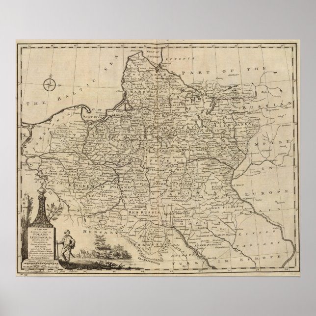 Affiche Pologne et Lituanie (Devant)