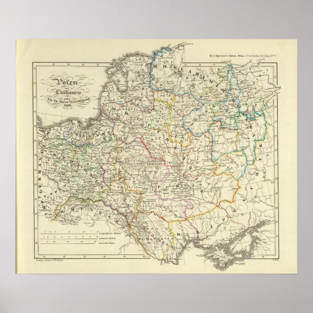 Affiche Pologne et Lituanie 1125-1386 (Devant)