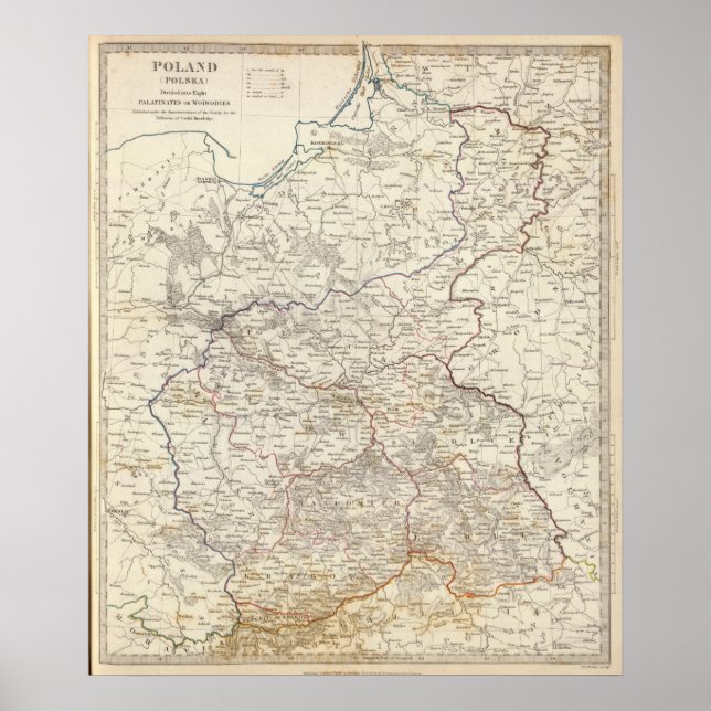 Affiche Pologne Polska (Devant)