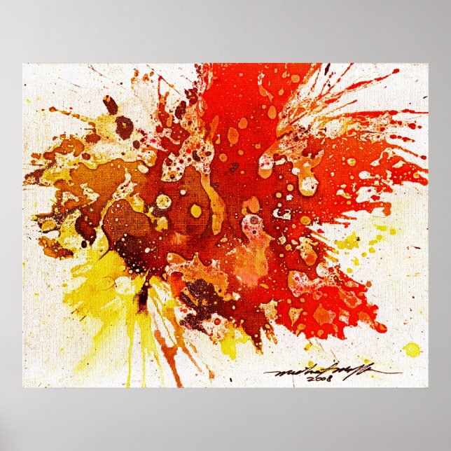 Affiche Polychromoptique n° 9 par Michael Moffa (Devant)