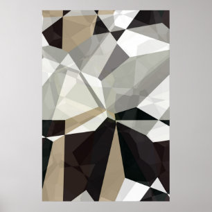 Affiche Polygones abstraits 212