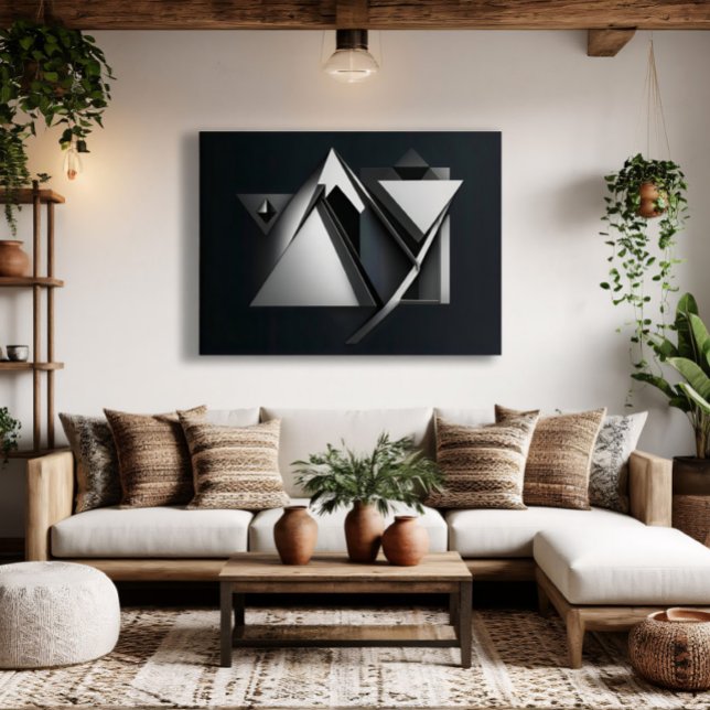 Affiche Polygons - Recouvrements précis (Créateur téléchargé)