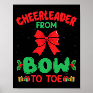 Affiche Pom-pom girl de la tête aux pieds Drôle de cheerle