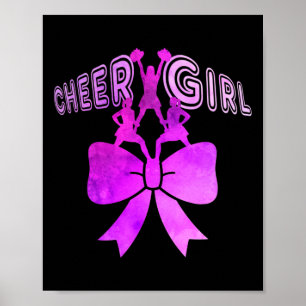 Affiche Pom-Pom Girl Menagère Pyramide Arc Femmes Adolesce