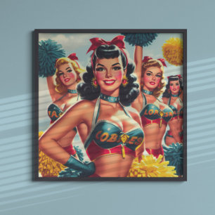 Affiche Pom-pom girl rétroactives