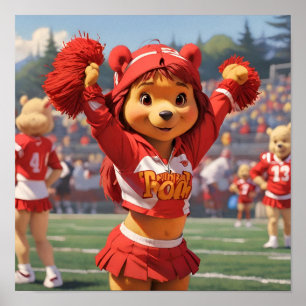 Affiche Pom-pom girl Winnie l'Ooh 1