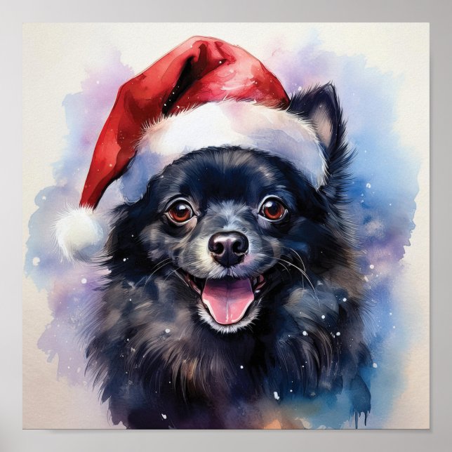 Affiche Pomchi Père Noël (Devant)