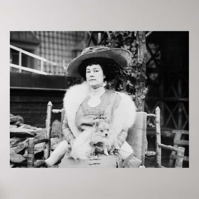 Affiche Pomeranian Lady, early 1900s (Devant)
