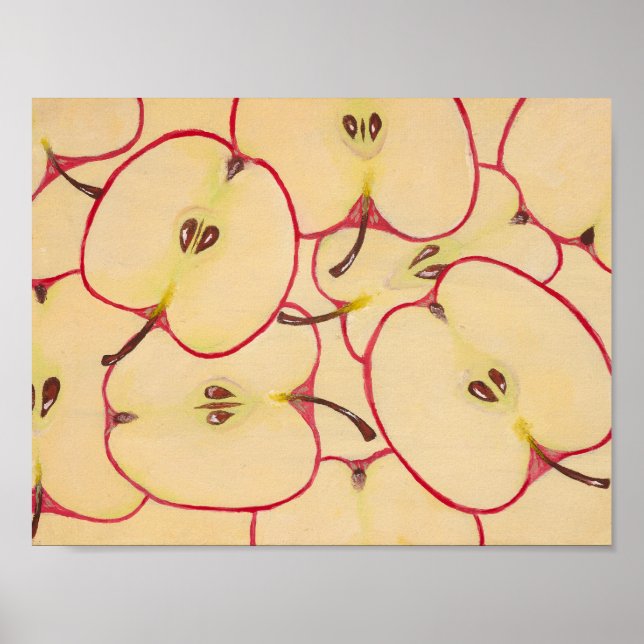 Affiche Pomme  (Devant)