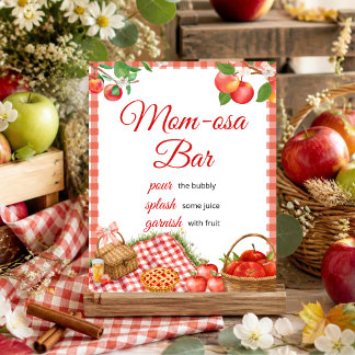 Affiche Pomme de Nos Yeux Bébé d'Automne | Bar Mom-osa