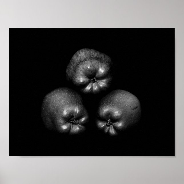 Affiche Pommes - Art Classique Élégant Amusant Unique (Devant)