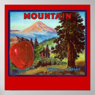Affiche Pommes de montagne