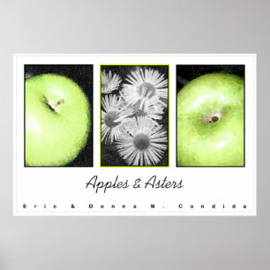 Affiche Pommes et astres