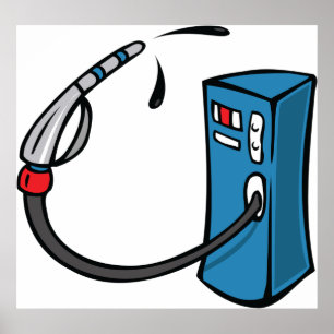 Affiche Pompe à gaz