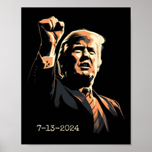 Affiche Pompe de poing Inspirationnelle 13 juillet 2024