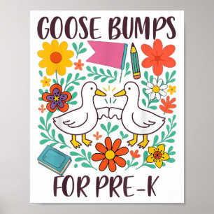 Affiche Pompes D'Oie Pour L'Étudiant De L'Équipe D'Enseign