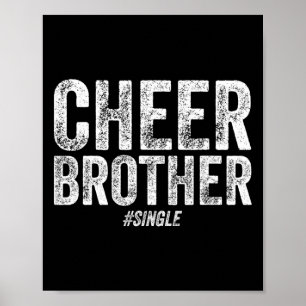 Affiche Pompom Girl Brother Cheerleading Frère Cheer Bro