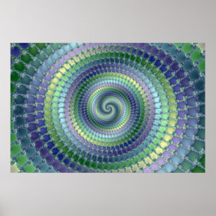 Affiche Pondering - Fractal