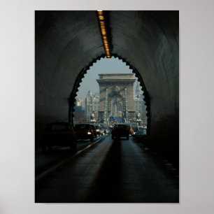 Affiche Pont à chaînes de Budapest