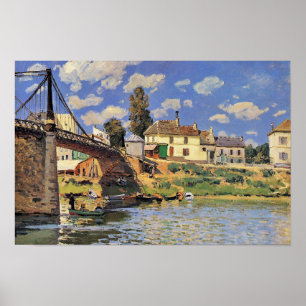 Affiche Pont à Villeneuve la Garenne