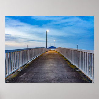 Affiche Pont au matin