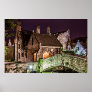 Affiche Pont Bonifacius à Bruges
