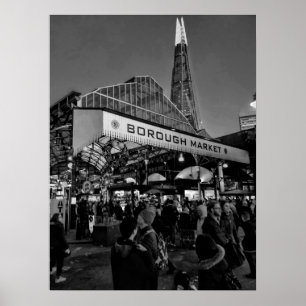 Affiche Pont Borough Market London