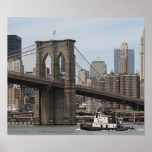 Affiche Pont Brooklyn