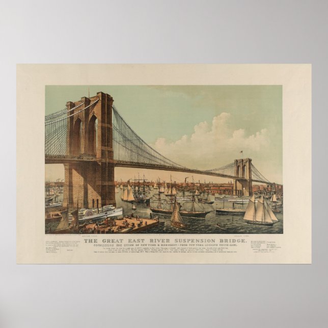 Affiche Pont Brooklyn (Devant)