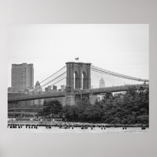 Affiche Pont Brooklyn