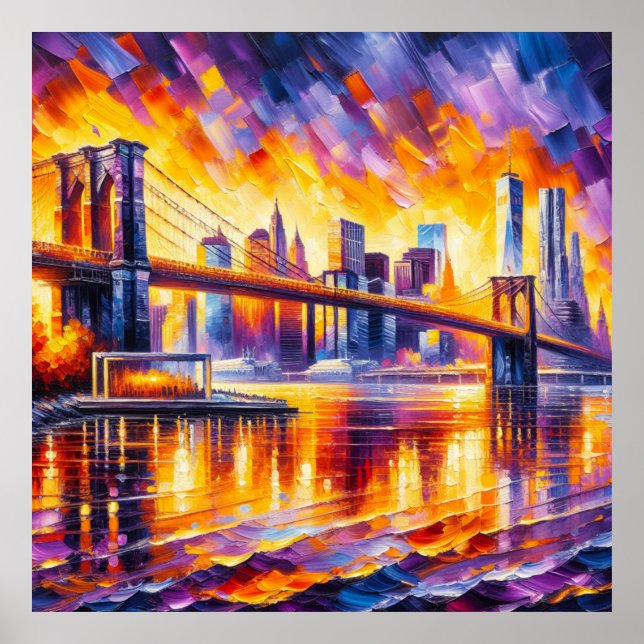 AFFICHE PONT BROOKLYN (Devant)