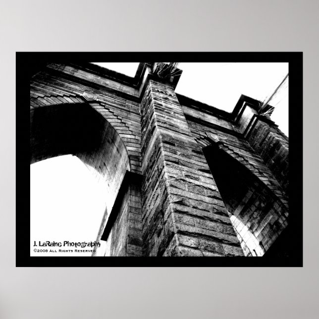 Affiche Pont Brooklyn (Devant)