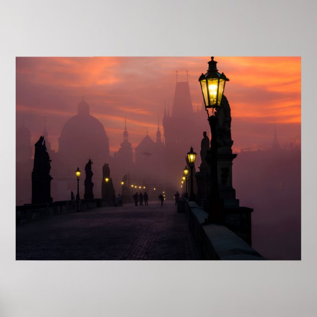 Affiche Pont Charles de Prague (Devant)