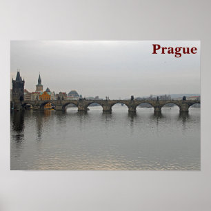 Affiche Pont Charles, Prague